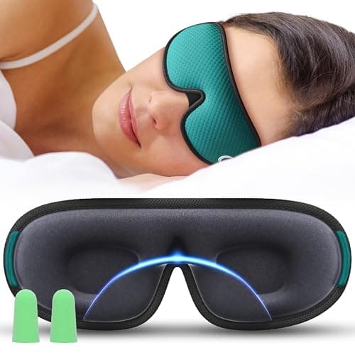Medi Grade Cotton Eye Mask for Sleeping, 3D Memory Foam Blackout Sleep Mask