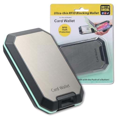 RFID-Blocking Hard-Shell Card Holder – Anti-Scan & Anti-Theft Protection