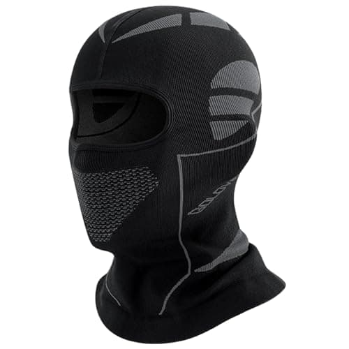 KMKANPO 1 Pcs Balaclava, Ski Mask, Motorcycle Accessories, Black Balaclava