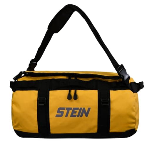 Heavy Duty Kit Bag 40L Yellow – PVC Tarpaulin Water-Repellent Holdall for Professional Work & Travel – STEIN Metro