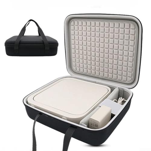 Hard EVA Case for XGIMI Z9X 4K Projector - Shockproof Storage Bag with Adjustable Divider, Waterproof Travel Carry Box