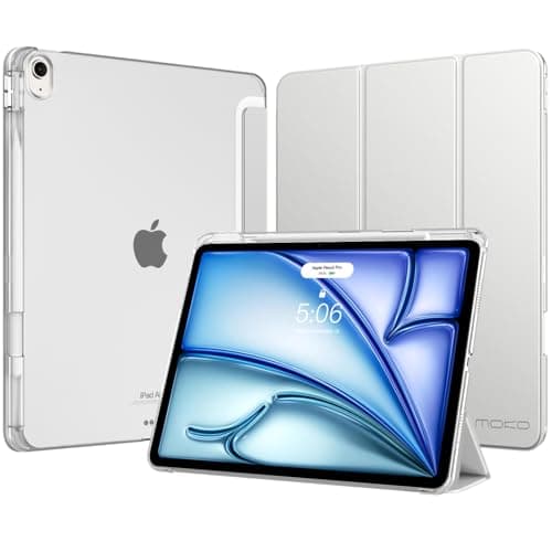 MoKo for iPad Air 13-Inch Case (M4/M3/M2) 2026/2025/2024 with Pencil Holder