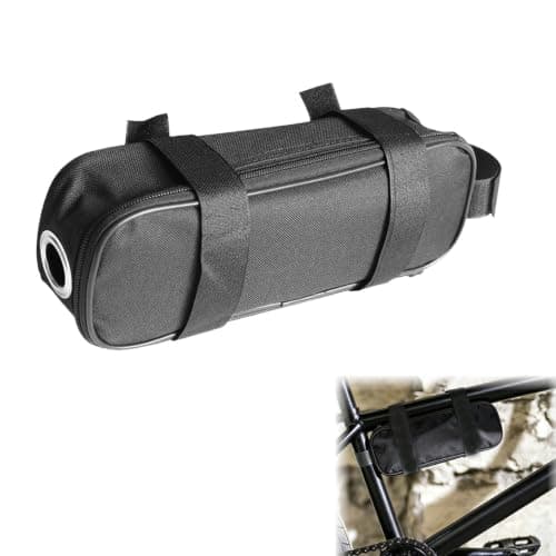 XZSKD Battery Bag, Controller Bag for E Bike,Oxford Fabric, Water-Resistant, Hanging Design, Fits Most E-Bike Frames, for Commuting and Touring
