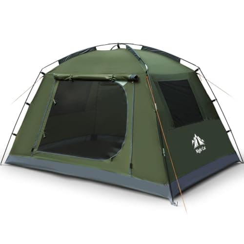 Night Cat 1 Man Camping Tent: Waterproof PU3000mm Tent 2.26kg for Hiking