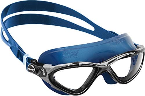 Cressi Planet Goggles Blue Metal - Premium Anti Fog Adult Swim Goggles Mask 100% Anti UV Blue Metal, One Size