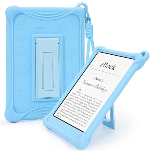 Silicone Case for 7" Kindle Paperwhite & Colorsoft 12th Gen 2024, Blue