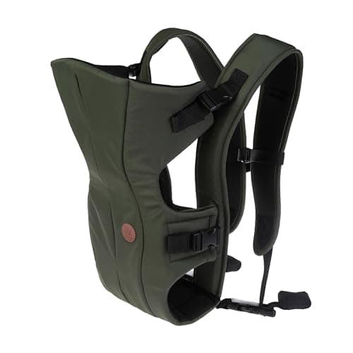 Dreambaby Traveller 3-in-1 Baby Carrier - Hip Friendly Wider Base Design – Use Facing in, Facing Out, or Backpack Style - Lightweight, Breathable Infant Support