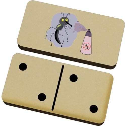 Azeeda 'Bug With Spray' Domino Set with Box (DM00048877)