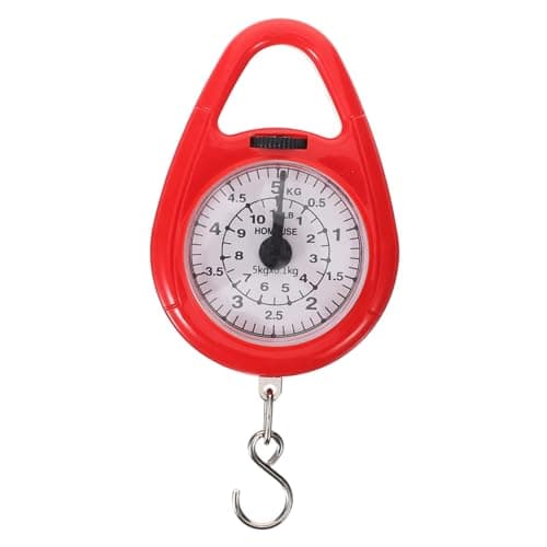 SOESFOUFU Portable Mini Scales Handheld Scale Lightweight Steel Abs Plastic Travel Luggage with Practical Hook for Travel