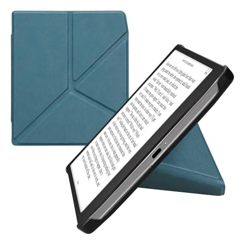 kwmobile Cover for Pocketbook Era/Era Color Case - Slim PU Leather eReader Cover with Stand and auto sleep funktion - Petrol