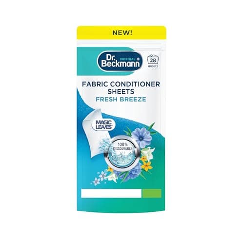 Dr. Beckmann Fabric Conditioner Sheets, Fresh Breeze, 14 Sheets