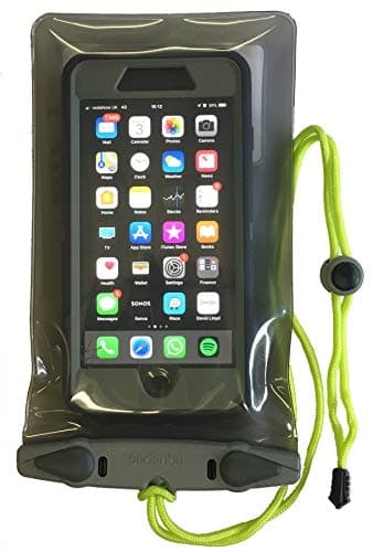 Aquapac Waterproof Phone Case, Large, Grey