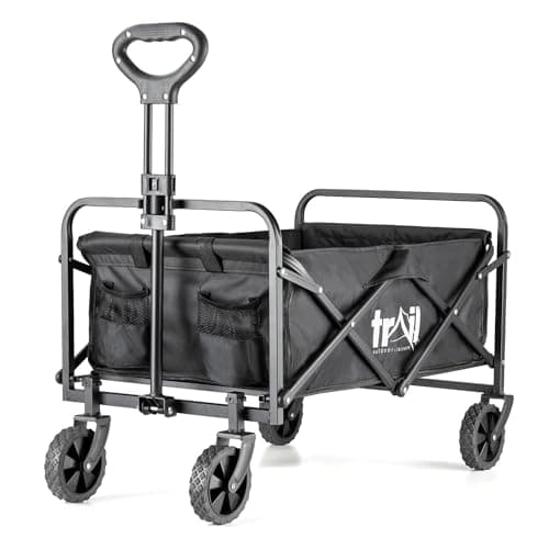 Trail Compact Folding Camping Trolley, 75L, 60kg Max Load