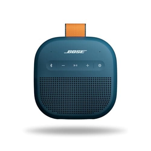 Bose SoundLink Micro Portable Bluetooth Speaker (2nd Gen), Wireless Outdoor Speaker, Up to 12 Hours Battery Life, Waterproof and Dustproof, Twilight Blue - Limited Edition