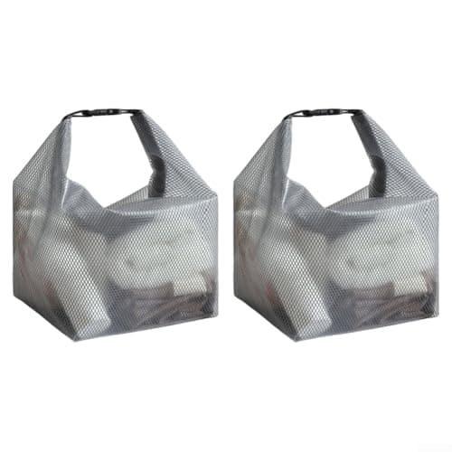 Grey Waterproof Travel Toiletry Bag Set With Wide Opening For Swimming And Fitness Transparent Eva Cosmetic Organizer Portable Case(27 * 11.5 * 24.5cm)