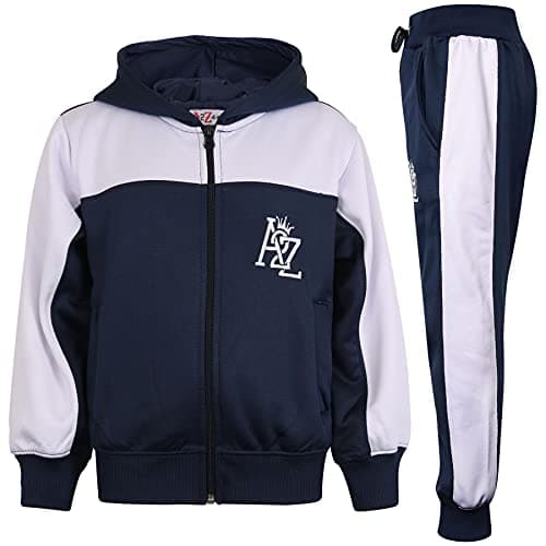 A2Z 4 Kids Girls Boys Fleece - T.S A2Z 704 Navy 11-12