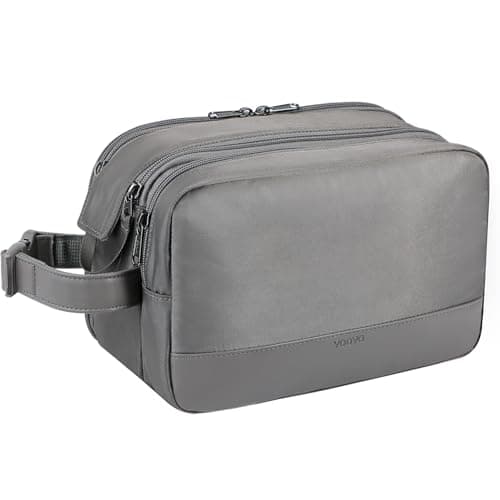Voova Hanging Travel Toiletry Bag for Men and Women, Grey