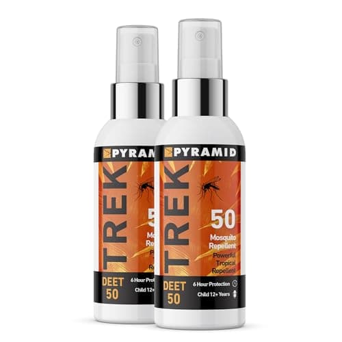 Pyramid Trek 50 Mosquito & Insect Repellent 50% DEET 6 Hrs Protection 60ml
