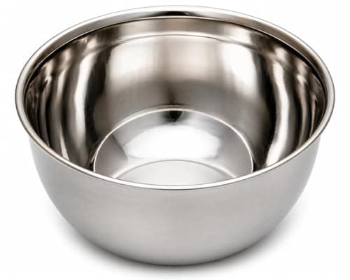 Stainless Steel Shaving Bowl, Mirror Finish, Double Layer, Portable Shave Mug Cup, 8.9 x 4.6 cm