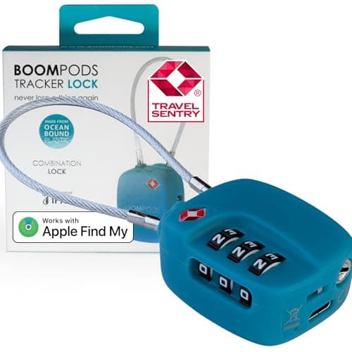 Boompods Tracker Lock - Bluetooth, Blue