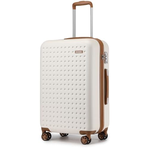 Kono Medium Suitcase, Lightweight Hard Shell Checked Luggage