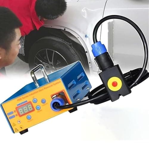 1380W Paintless Dent Remover Induction Heater for Car Body Repair, Magnetic Auto Dent Removal Machine Kit with Suitcase for Minor Dents
