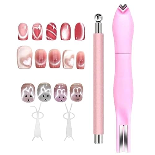 Magnetic Nail Tool Set Fingernail Decoration Manicure Aid Kit