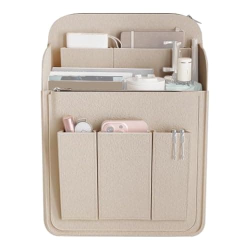 Travel Backpack Organizer Lightweight Felt Insert with Multiple Compartment