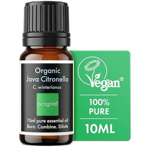 Incognito Organic Java Citronella Essential Oil Mosquito Repellent