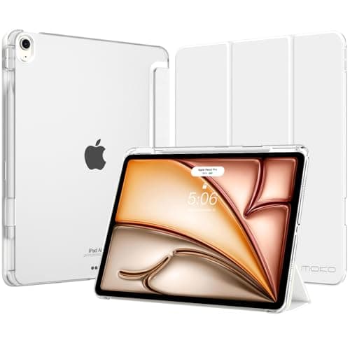 MoKo for iPad Air 13-Inch Case (M4/M3/M2) 2026/2025/2024 with Pencil Holder