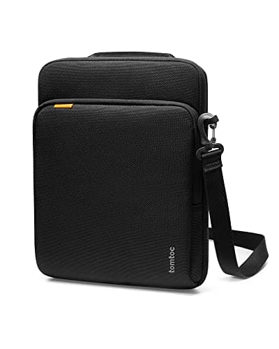 tomtoc Tablet Shoulder Bag for 13-inch iPad Air 2026 (M4/M3/M2), iPad Pro 13-inch (M5/M4), 12.9-in iPad Pro M5/M2/M1 with Keyboard Folio, for Galaxy Tab S9+/S8+, Surface Pro 9/10, Tablet Sleeve