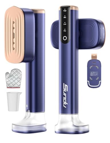 Sundu Steamer, 15s Heat-up, 180ml, Gloves, 35min for Travel & Home