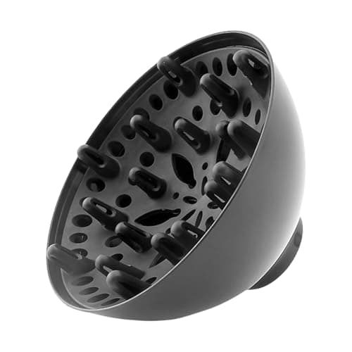 Universal Hair Diffuser - Quick Dry Hair Dryer Diffuser Attachment | Universal HairSDryer Difuser Attachment Quick Dry Styling Tool For Frizz Control, Waves, Curls, Travel, Home Salon & Beauty Routin