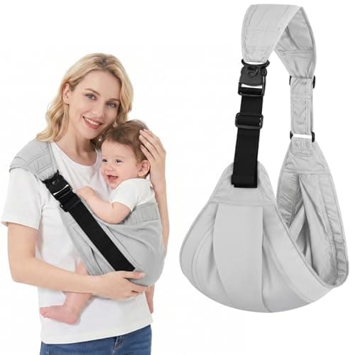AYESY Baby Carrier, Adjustable Sling for Newborn Up to 3-24 Months
