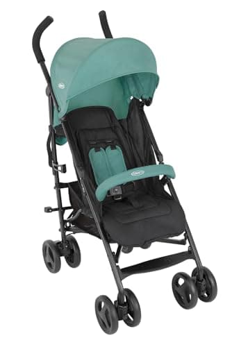 Graco TraveLite Compact Stroller/Pushchair - Suitable from birth to approx. 3 years (15kg). Lightweight at only 7kg, Mint fashion