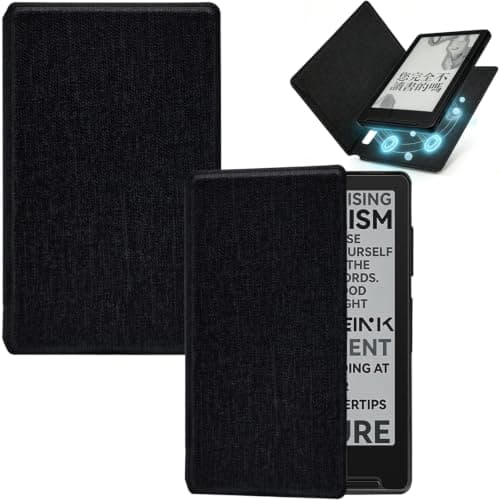 Magnetic Case for XTEINK X4 Pocket 4.3" E-Ink E-Book Cover (Cloth Black)