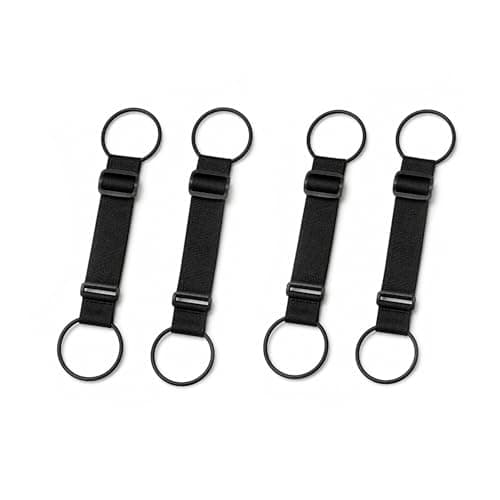 4 Pcs Suitcase Straps, Adjustable Luggage Straps for Secure & Organized Packing, Multi-Use Travel Strap with Quick-Release Buckle, Fits Most Suitcases and Luggage