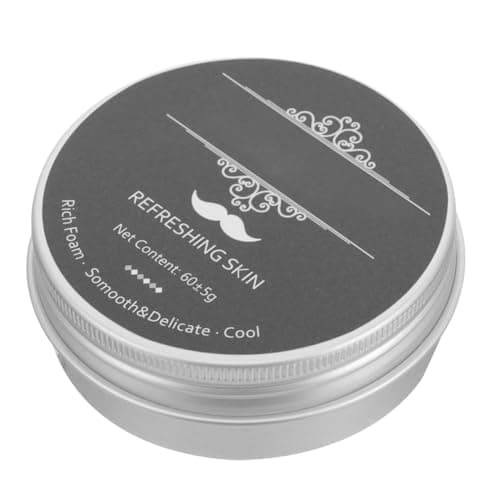 Peppermint Shaving Soap Portable Travel Use for Beard, for Men