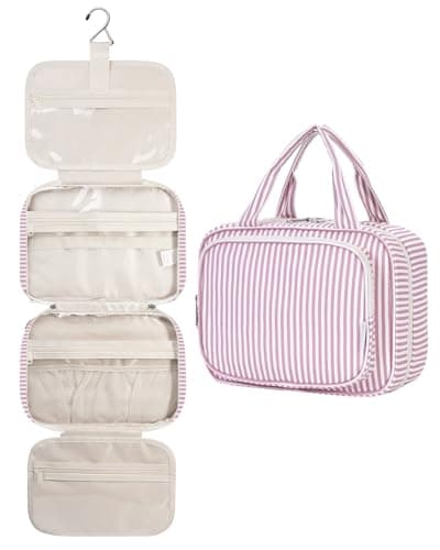 Narwey Hanging Travel Toiletry Bag for Women Toiletries Wash Bag