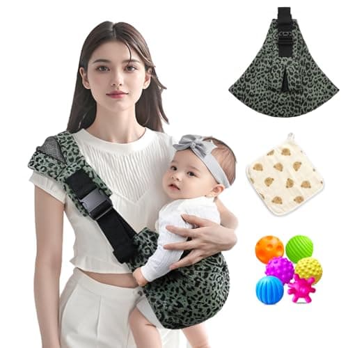 Baby Sling Carrier | Adjustable Front & Back, Adjustable Sling Easy Toddler Carrier Comfortable