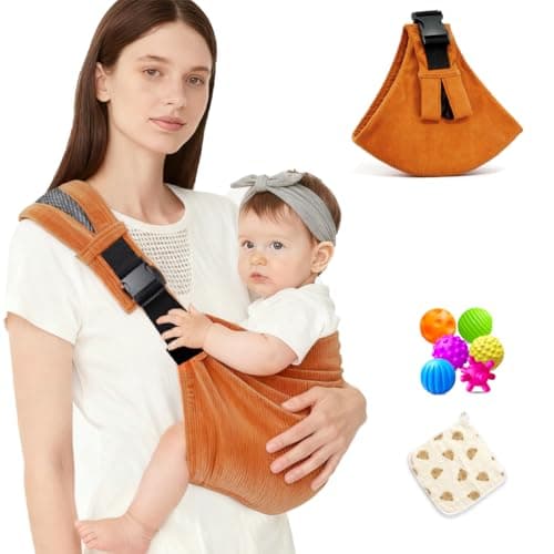 Baby Sling Carrier | Adjustable Front & Back, Adjustable Sling Easy Toddler Carrier Comfortable