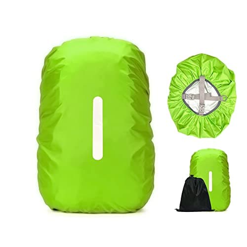 LICQIC Waterproof Rain Cover for Backpack, XS (20-30L), Green