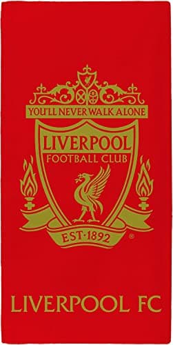Liverpool Bath Beach Towel 100% Cotton – LIMITED EDITION GOLD CREST