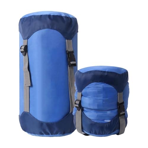 Adjustable Compression Bags for Storage Camping Stuff Sacks | Practical Sleeping Bag Stuff Sack Sleeping Bag Storage Sack for Clothes Blanket Pillow