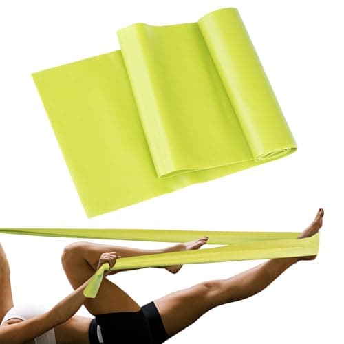 Resistance Bands, 1.5M Exercise Band, 3 Levels Optional Long Resistance Band for Home Fitness, Yoga, Pilates, Men, Women (yellow 20lbs)