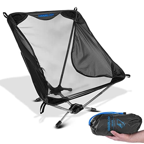 TREKOLOGY YIZI LITE Ultralight Camping Chair – Compact, Lightweight Chair for Backpacking, Hiking, and Outdoor Adventures