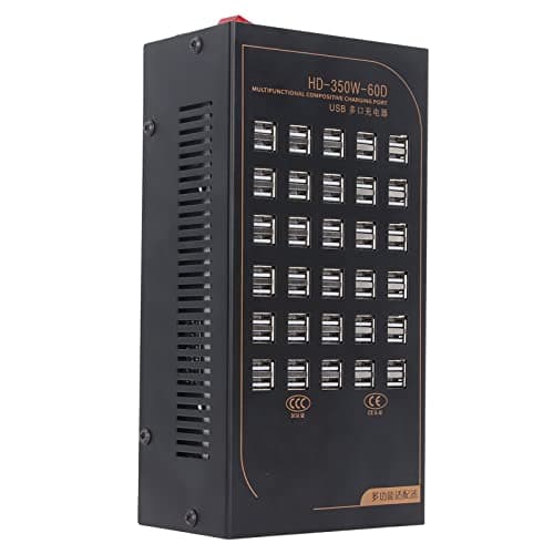 CFTGIW USB Charging Station 60 Port High Capacity Multi Port Charger for