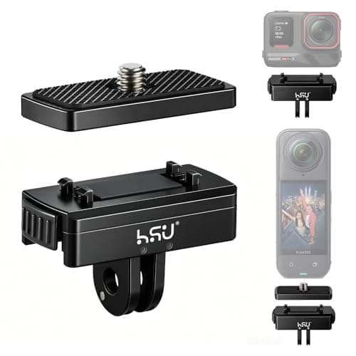 HSU Quick Release Adapter for Insta 360 Ace Pro 2 and Insta360 X5/X4/X3