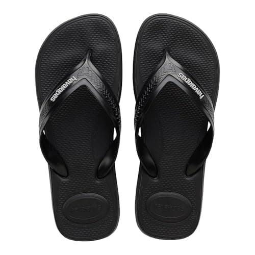Havaianas Top Max Comfort Men FlipFlop Black 8 UK