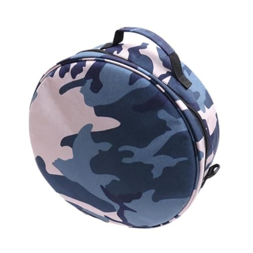 Easnea Nylon Scuba Regulator Bag Portable Diving Travel Bags Protective Gear Carry Handbag Diving Snorkel Gear Bags Dive Bag for Scuba or Snorkeling with Adjustable Shoulder Strap (SkyBlue Camo)